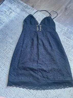 chinese dress ladies Victoria's Secret Sheer Lace Trim Mini Slip – Calico main image 0